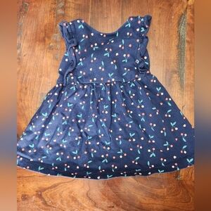 Carter's Navy Cherry Dress